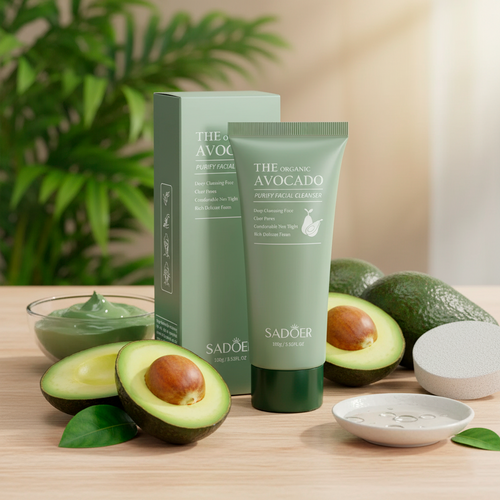 SADOER Limpiador Facial con Extracto de Aguacate 100g
