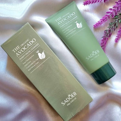 SADOER Limpiador Facial con Extracto de Aguacate 100g