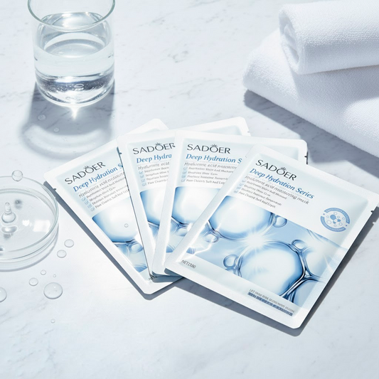 Pack 4 Máscaras Faciales con Ácido Hialurónico